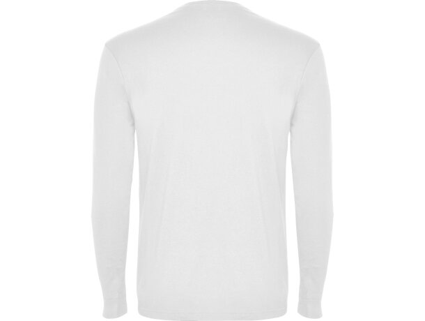 Camiseta manga larga unisex  POINTER  Roly165 gr blanco