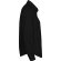 Camisa Moscú Woman Roly profesional mujer algodón popelín Negro detalle 11