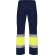 Pantalon verano NAOS Roly de alta visibilidad marino/amarillo fluor