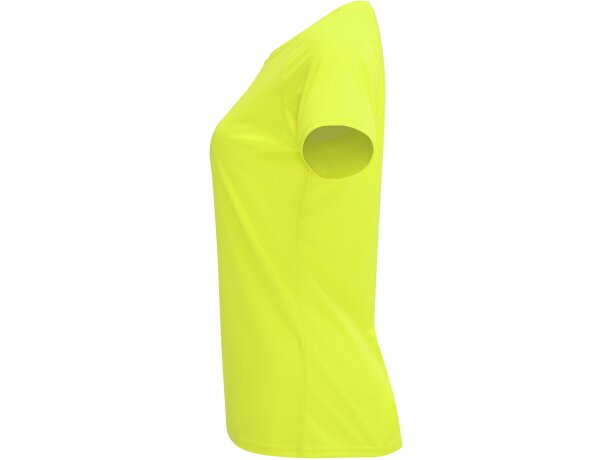 Camiseta BAHRAIN WOMAN Roly amarillo fluor