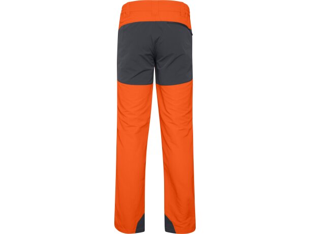 Pantalón trekking Bonati Roly poliamida con refuerzos elásticos Naranja bermellon/plomo oscuro detalle 17