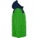Parka acolchada Tallin Roly repelente al agua con capucha Verde helecho/marino detalle 23