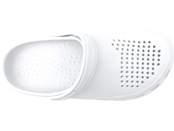 Zueco Eva Dan Roly con tira de sujeción ajustable Blanco detalle 5