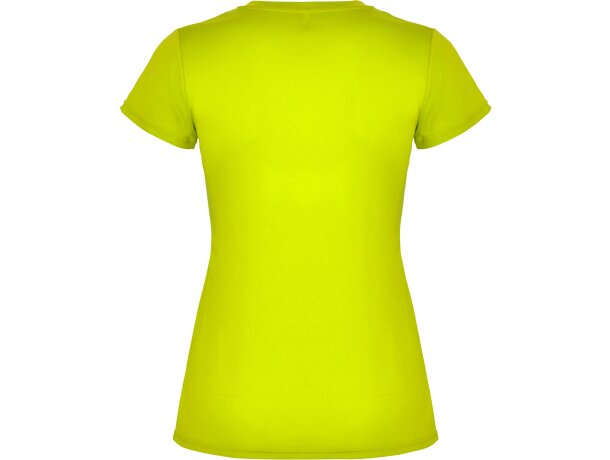 Camiseta técnica Roly Montecarlo amarillo fluor
