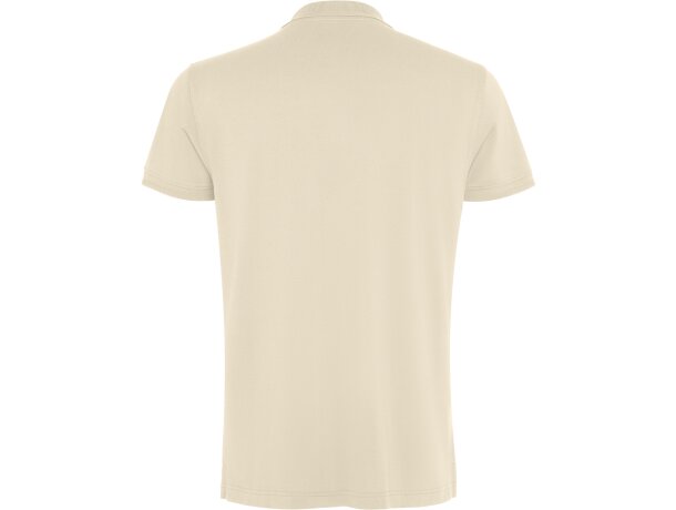 Polo Roly WOS manga corta tejido piqué stretch unisex Angora detalle 38