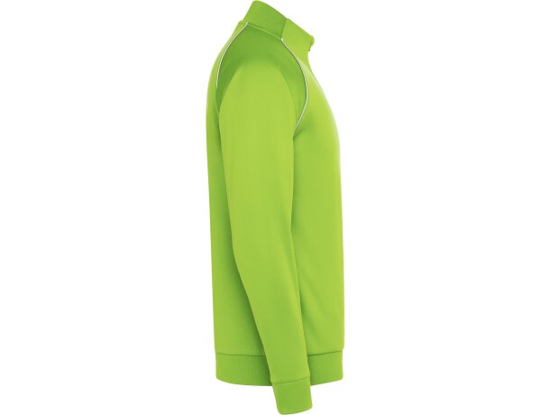 Chaqueta deportiva Valier Roly con cremallera y vivo reflectante Verde fluor detalle 24