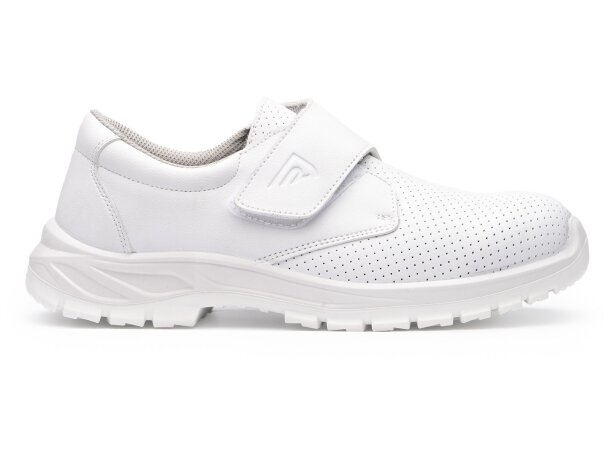 Zapato laboral Opal Roly microfibra blanco certificado CE Blanco detalle 8