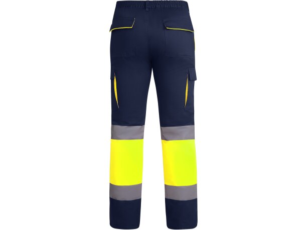 Pantalon invierno ENIX Roly de alta visibilidad marino/amarillo fluor