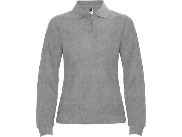 Polo Roly ESTRELLA Woman L/S gris vigore