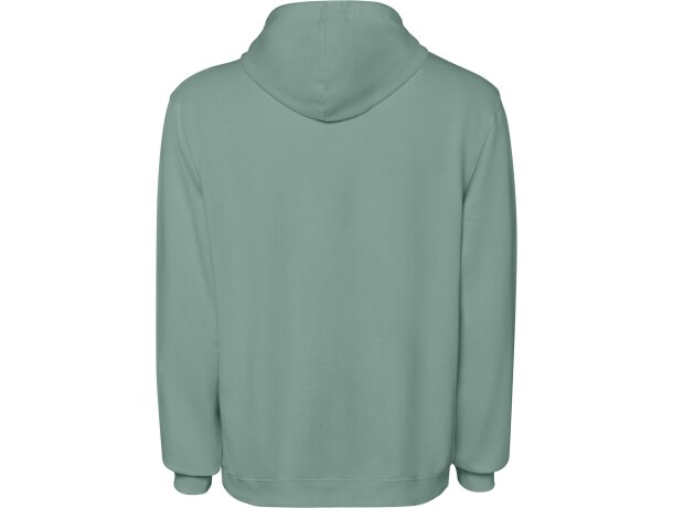 Sudadera Kenia Roly algodón 250 g/m² efecto lavado con capucha Verde pato lavado detalle 26