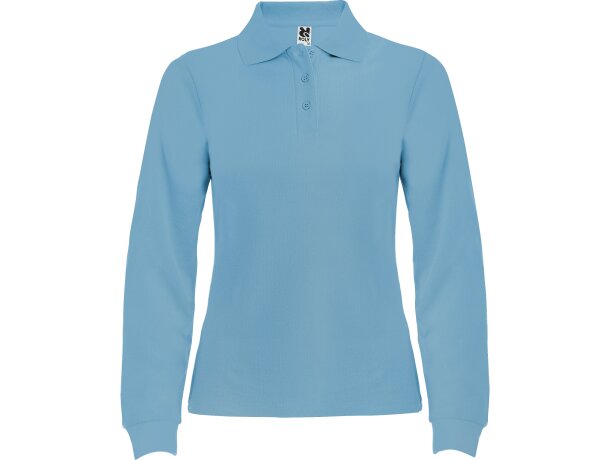 Polo Roly ESTRELLA Woman L/S celeste