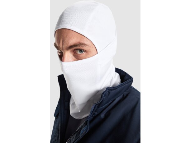 Balaclava Darak Roly de poliéster transpirable multiusos Blanco detalle 1