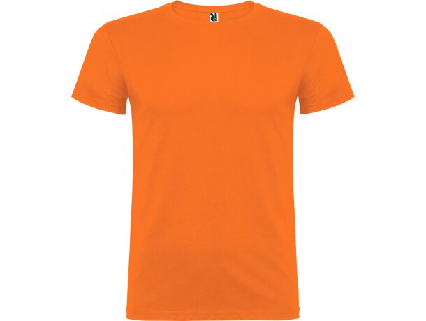 Camisetas impresas para adultos Roly Beagle 155g naranja