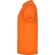 Camisetas impresas para adultos Roly Beagle 155g naranja