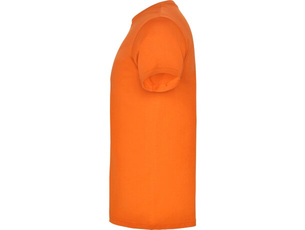 Camisetas impresas para adultos Roly Beagle 155g naranja