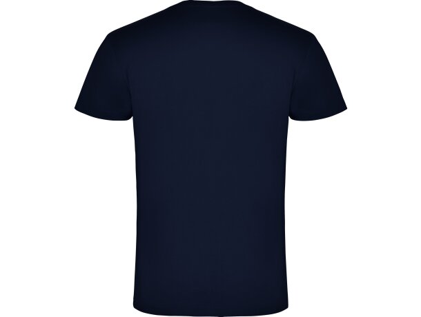 Camiseta manga corta de roly cuello V SAMOYEDO marino