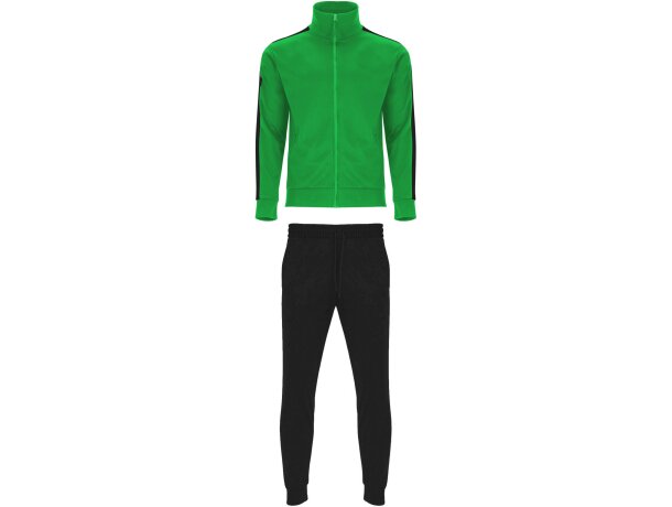 Chandal CRETA Roly verde helecho/negro