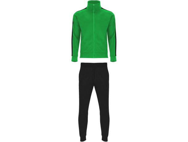 Chandal CRETA Roly verde helecho/negro