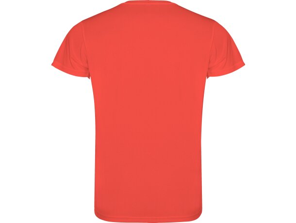 Camiseta CAMIMERA Roly coral fluor