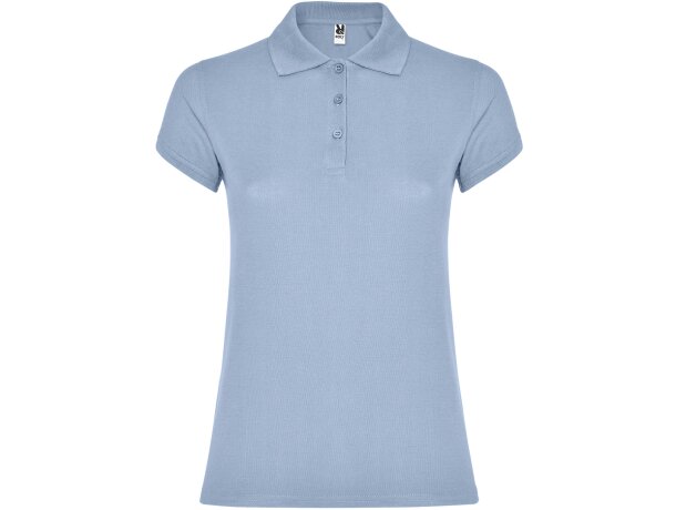 Polo STAR WOMAN Roly azul zen