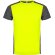 Camiseta ZOLDER Roly amarillo fluor/negro vigore