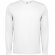 Camiseta técnica Estoril manga larga Roly poliéster reciclado Blanco detalle 5