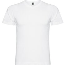 Camiseta manga corta de roly cuello V SAMOYEDO personalizada