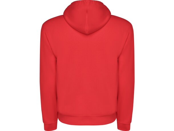 Sudadera con CAPUCHA Roly y dos bolsillos grandes rojo