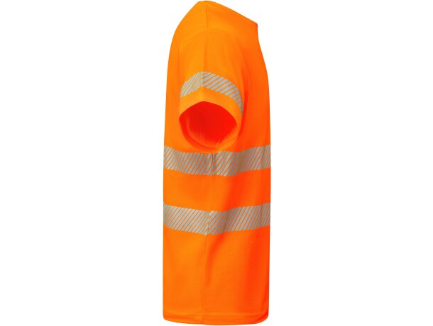 Camiseta TAURI Roly de alta visibilidad naranja fluor