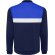 Sudadera deportiva Roly Leros bicolor con cremallera Royal/marino detalle 10