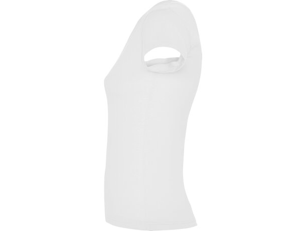 Camisetas personalizadas baratas  Roly Victoria de algodón 155 g blanco