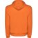 Sudadera con CAPUCHA Roly y dos bolsillos grandes naranja