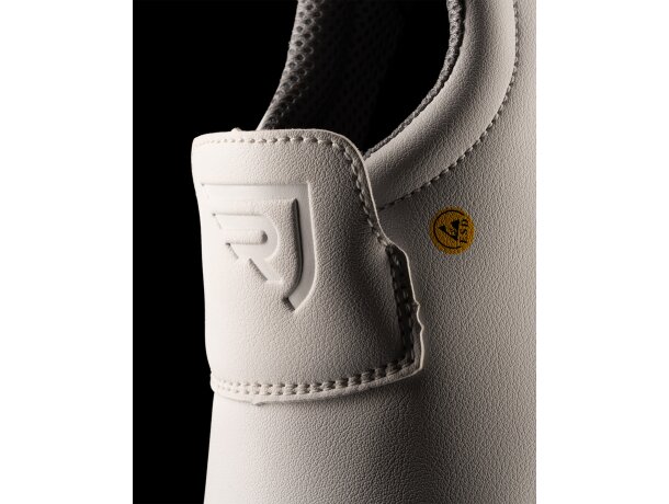 Zapato laboral Salt Roly con puntera fibra de vidrio Blanco detalle 2