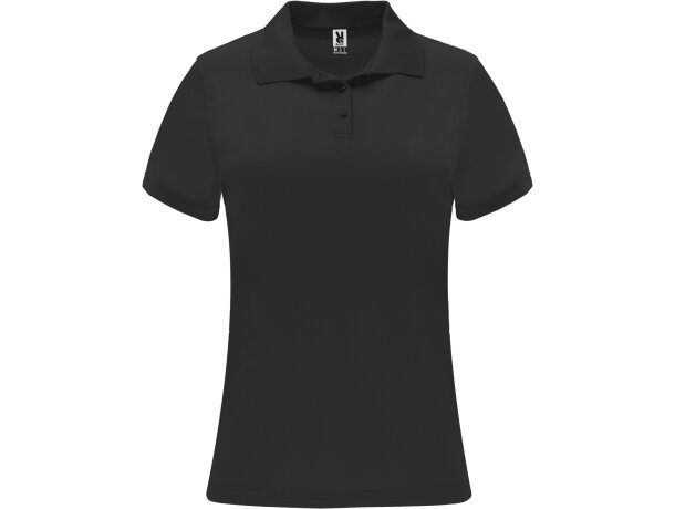 Polo MONZHA WOMAN Roly negro