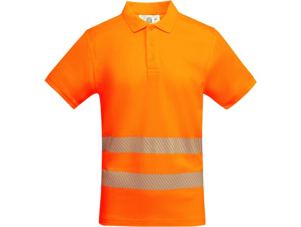 Polo ATRIO Roly de alta visibilidad naranja fluor