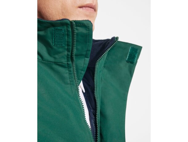 Parka Europa acolchada impermeable detalle 5