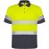 Polo POLARIS Roly de alta visibilidad plomo/amarillo fluor