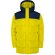 Parka acolchada Tallin Roly repelente al agua con capucha Amarillo/marino detalle 4
