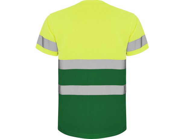 Camiseta DELTA Roly de alta visibilidad verde jardín/amarillo flúor