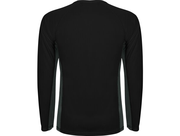 Camiseta Roly SHANGHAI T/S negro/plomo oscuro