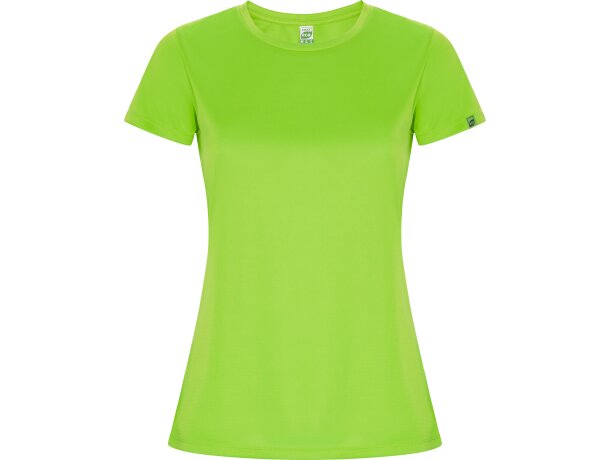 Camiseta IMOLA WOMAN Roly verde fluor