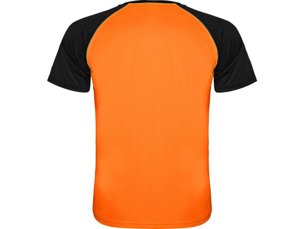 Camiseta INDIANAPOLIS Roly naranja fluor/negro