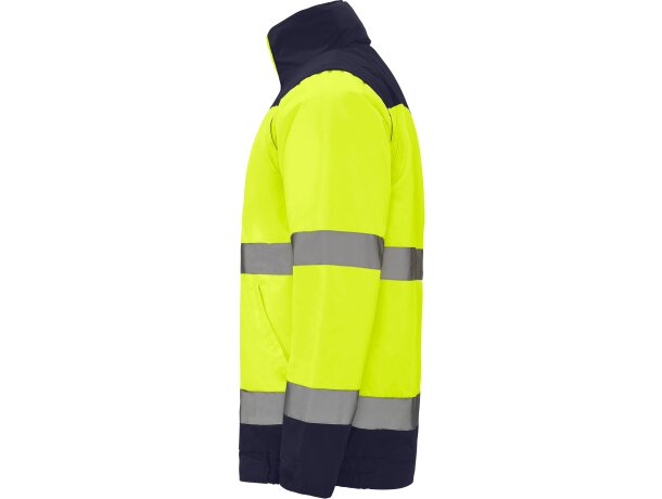 Parka EPSYLON Roly de alta visibilidad marino/amarillo fluor