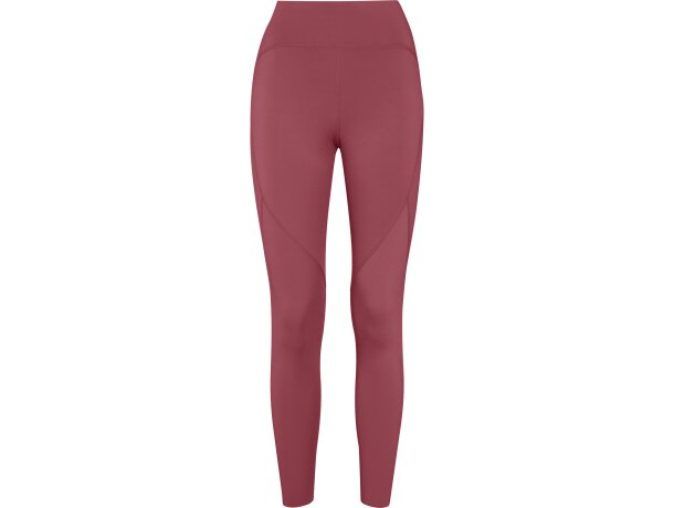 Leggings deportivos Norton de poliéster reciclado con cintura Rojo baya detalle 7