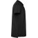 Polo Roly WOS manga corta tejido piqué stretch unisex Negro detalle 12