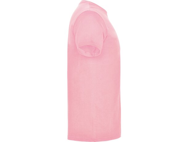 Camiseta BEAGLE Roly unisex 155 gr rosa claro
