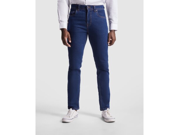 Pantalón vaquero Brock hombre uso laboral corte regular Vaquero detalle 3