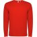Camiseta técnica Estoril manga larga Roly poliéster reciclado Rojo