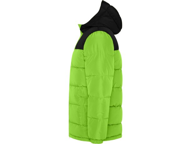 Parka acolchada Tallin Roly repelente al agua con capucha Lima/negro detalle 18