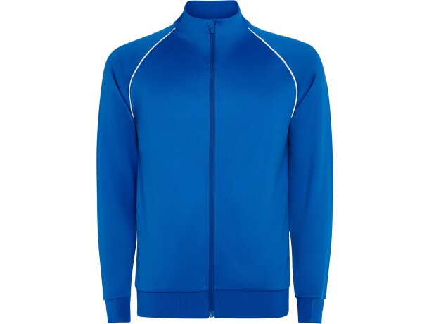Chaqueta deportiva Valier Roly con cremallera y vivo reflectante Royal detalle 9